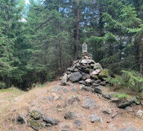 The highest point of Hradiště Hill