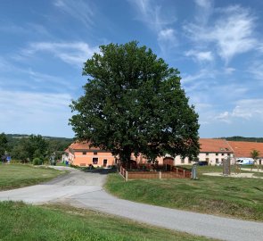 Passage through the village of Blansko