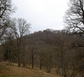 Hrady Hukvaldy z obory