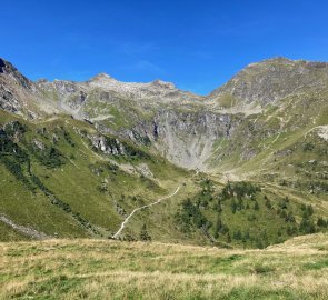 Výhled na Keinprechthütte