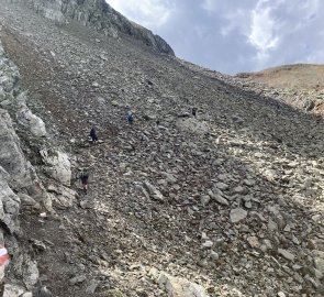 Climb to Rotmandlspitze