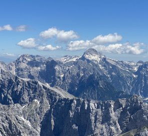 Triglav z vrcholu Mangartu