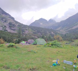 Camping at Majlovica Cottage