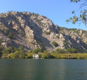 Waterfalls on the Krupa River