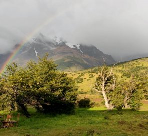 After the rain in Camp Central - Torres del Paine