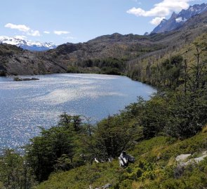 One of the lagoons in Torres del Paine Park