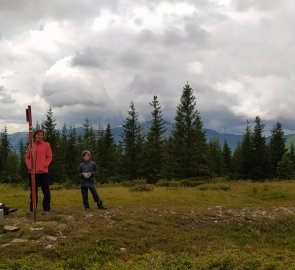 Vrchol hory Beňuška 1 542 m n.m.