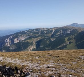 View to Schneeberg from Heukuppe