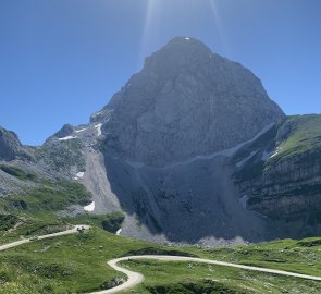 Mangart z Forcella della Lavina