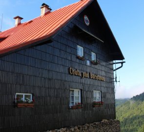 Chata pod Borišovom na Velké Fatře