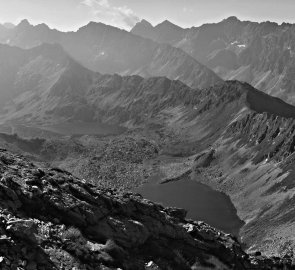 Panorama Tater ze stezky Orla Perć