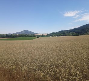 That hill in the distance is Ralsko