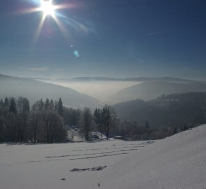 Jeseníky Mountains in Czechia