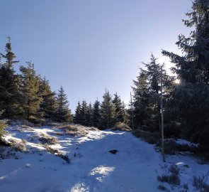 The road to Výrovka