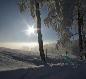 Jeseníky Mountains in Czechia