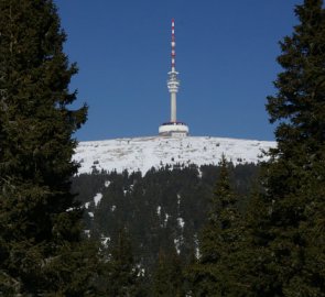 Jeseníky Mountains - peak of Praděd 1 491 m above sea level