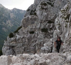 Občas potkáte nějaké to železo - výstup na Triglav