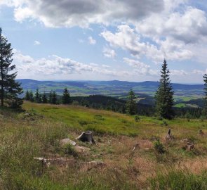 Views towards Dolní Morava