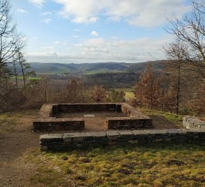 Repaired foundations of the Tišnov gallows