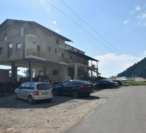 Pub at the end of Radomirë village