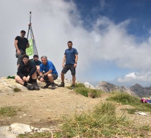 Peak of the Mount Korab 2 764 m above sea level