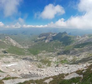 View from the top towards North Macedonia