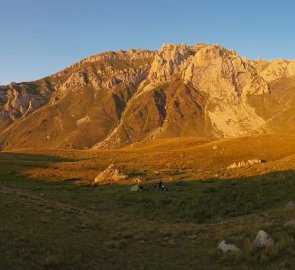 Evening mood under the Mount Korab