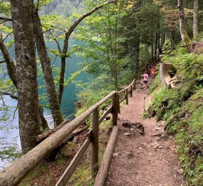 Trail around the lake