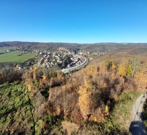 Pohled na Bílovice nad Svitavou