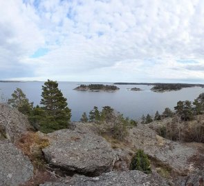 View from the rock above the sea