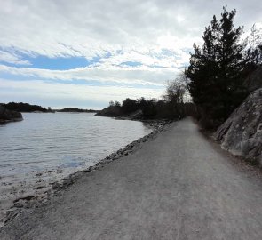 Path along the sea