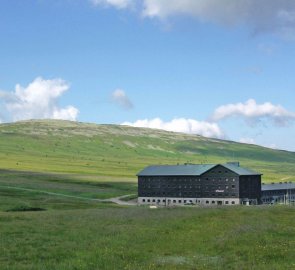 Horský hotel Luční bouda v Krkonoších