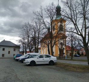 Žižkovo náměstí v Malešově