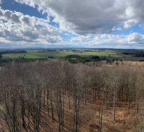 View from the Mařenka lookout tower