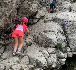 Ferrata to the Cima del Cacciatore