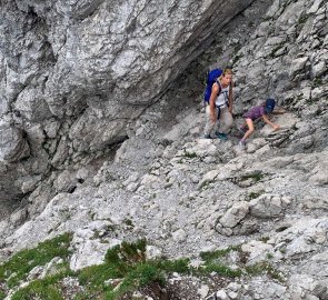 Ferrata to the Cima del Cacciatore