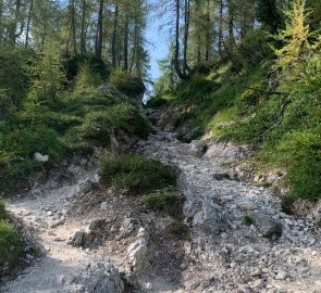 Trail to the Cima del Cacciatore