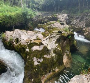 The rapids of the Mostnica River