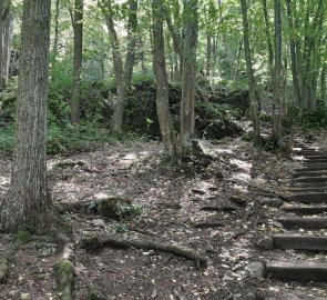 Stairs to the Bakery Cave