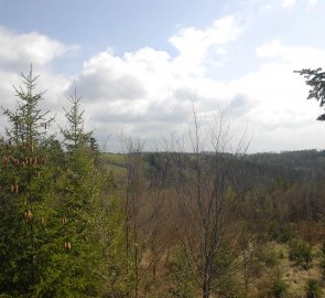 Výhled z rozhledny Walderode