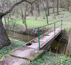 Footbridge over Zákolanský brook