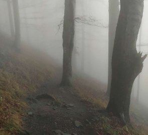 Stezka zpět byla opět v inverzi