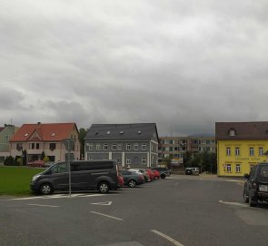 Car park at the monastery