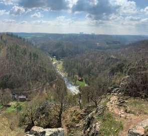 Great view from the ruins of Levnov Castle (Ketkovický hrad)