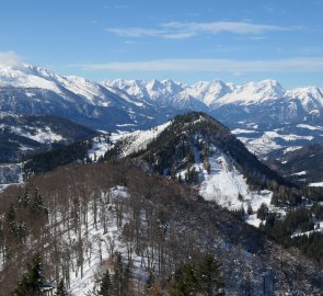 Totes Gebirge z vrcholu Wasserklotz