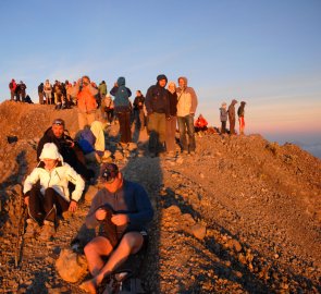 Vrchol Gunung Rinjani 3 726 m n. m. - Indonésie, ostrov Lombok