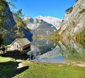 Obersee a Watzman v pozadí