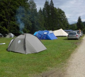 Kemp u jezera Schwarzensee