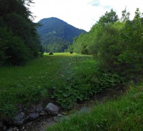 Trek kolem jezera Schwarzensee