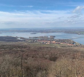 View from the ruins of Děvičky